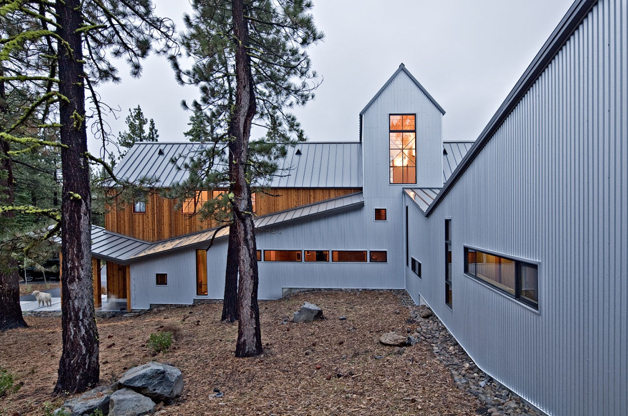 Tahoe Ridge House exterior by WA Design